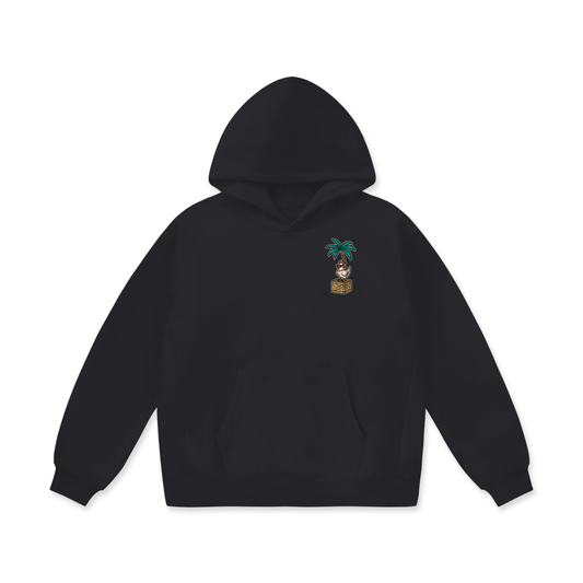 LOVE TO SEE IT Graphic Oversized Fleece Hoodie
